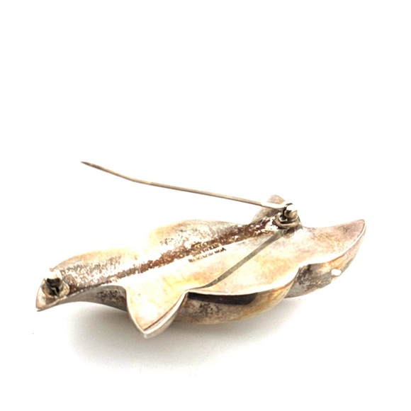 Patricia von Musulin Vintage Sterling Silver Twisted Motif Brooch Pin - Picture 9 of 15